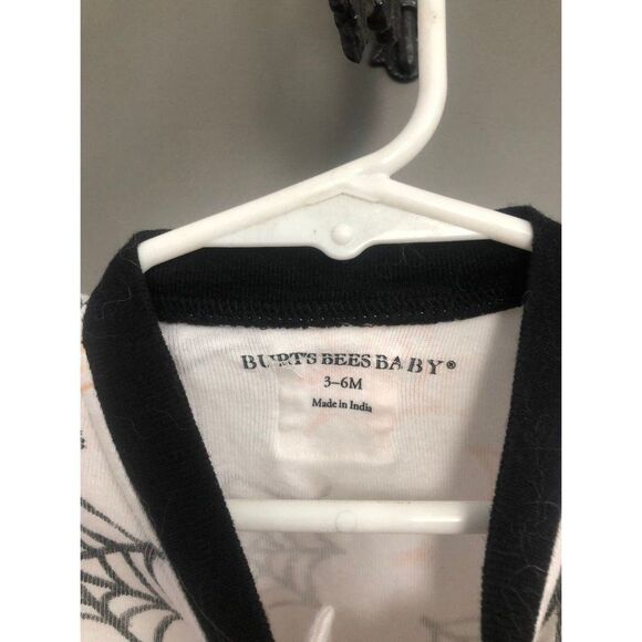 Burts bees baby Halloween pajamas pjs 3 to 6 month - Picture 3 of 5